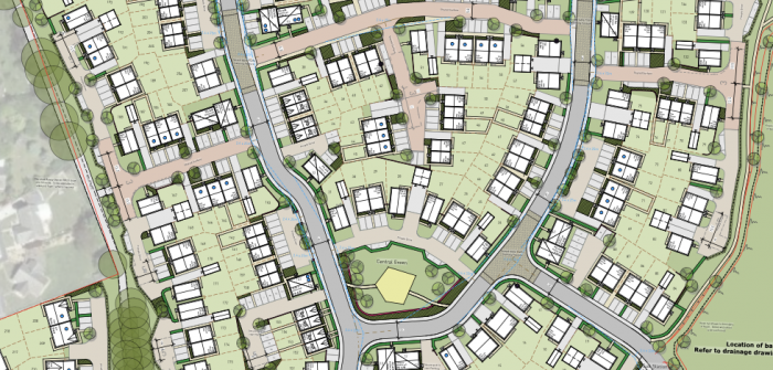 The property part of a large residential project