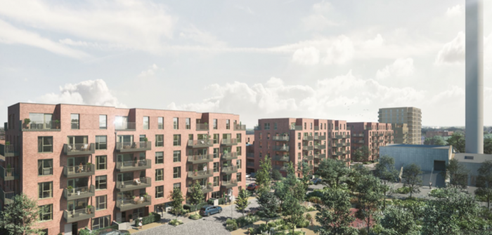 View from the front of the building